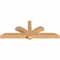 Ekena Millwork Redmond Smooth Timber Gable Bracket, Western Red Cedar, 84"W x 31"H x 5 1/2"D x 5 1/2"F, 9/12 Pitch GBW084X31X0606RED00SWR - alternate 3